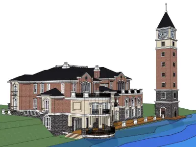 Regal-Luxury-Villa Area-018 3D model