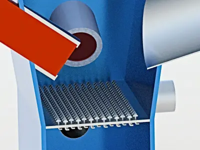 Gasifier machine with parts 3D model