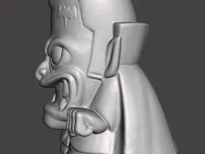 DRACULA CHIBI HALLOWEEN VINTAGE FIGURE MODEL STATUE ORNAMENT 3D print model