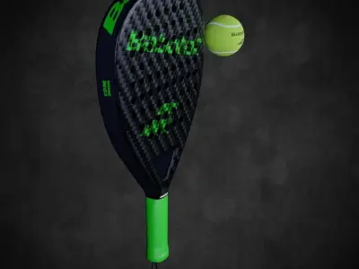 Padel Racket - Racquet 3D model