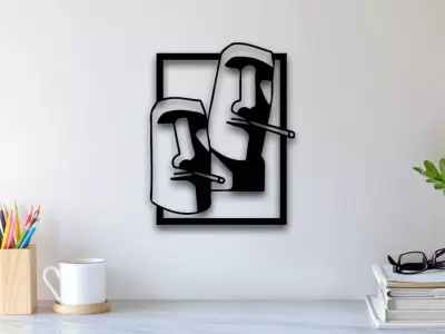 Cigarettes Wall Art 3D print model
