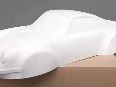 Porsche 911 simplified decorative model ver3 3D print model