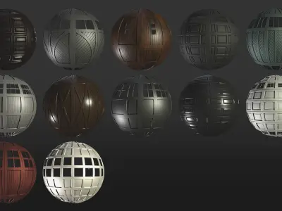 32 Garage Door and Shutter Material  Texture