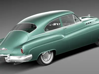 Buick Sedanette 1950 3D model