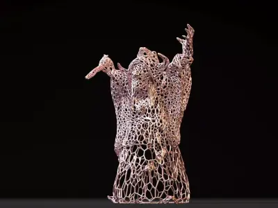 Old witch 3D print model