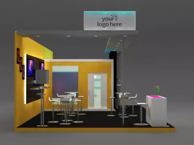 Stall Exhibition stand  3D model