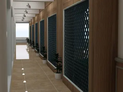 patisserie cafe 3D model