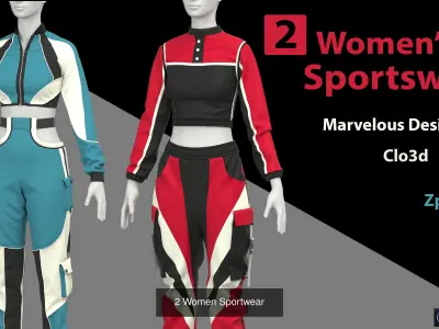 men clothes and woman clothes 3D Model Pack