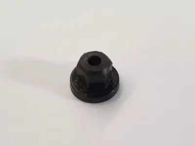 Plastic Nut 3D print model