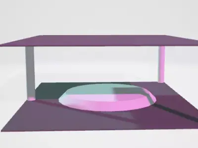 car stage 3d model 3D model