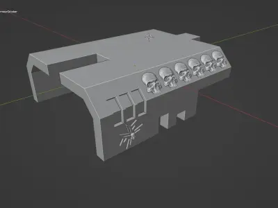 Templar Rhino Gun Armor Free  Free 3D model