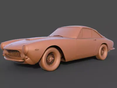 Ferrari 250 GT Berlinetta Lusso 3D print model