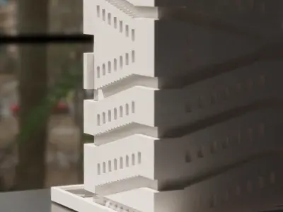 Monument Valley Dungeon Tower 3D print model