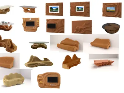 Parametric Models Pack 3D Model Collection2-20 design