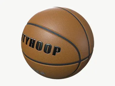Basketball 3D model 7
