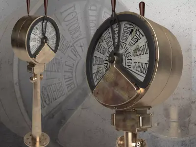 Engine telegraph 3D model