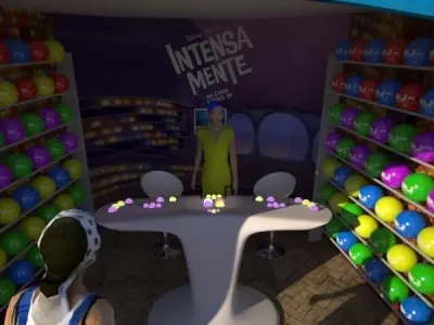 Brand launch at the fair for brand 3D model