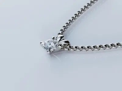 Diamonds Pendant Set 01 3D print model