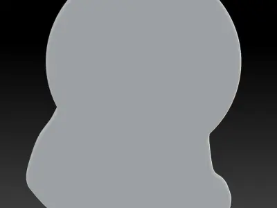 Virgin Mary 2 3D print model