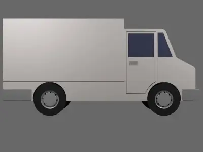 Truck Free low-poly 3D model