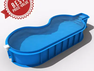 AType swimming pool 3D model