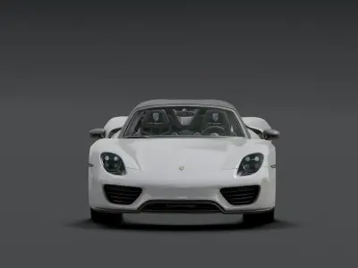 Porsche 918 - Spyder 3D model