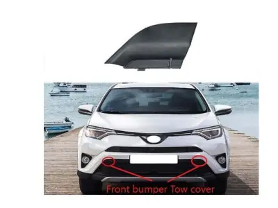 Toyota Rav4 2016 Front Bumper tow cover 3D print model