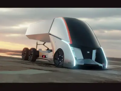 Truck Design Concept ST 3D model