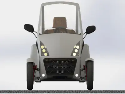 Electric Vehicle Free 3D model