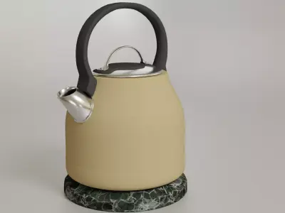 teapot on base 3D model