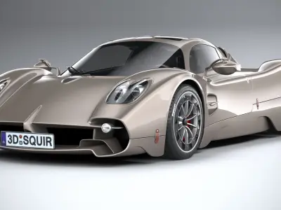 Pagani Utopia 2023 3D model