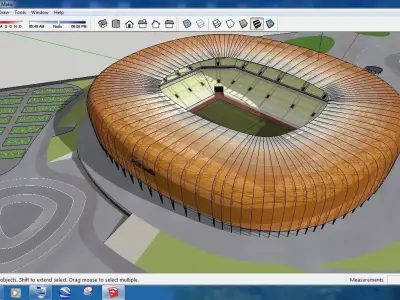 Stadium SKP 13 3D model
