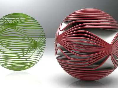 Parametric Design Pufferfish Grasshopper Rhino 3d Download 3D model