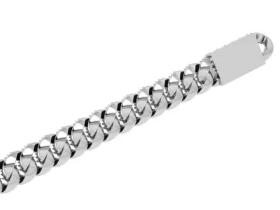 Cumin Chain Bracelet 4640 3D print model