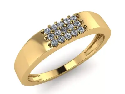 light weight gold diamond rings-C111116SKCH2025974-wt-0-5 3D print model