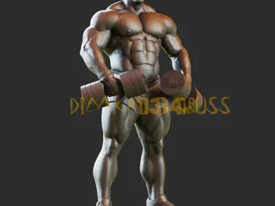 bodybuilding 3D print model