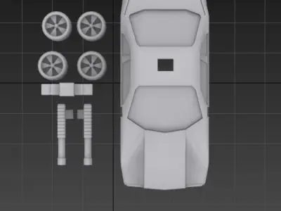Twisted Metal 2 Outlaw 3D print model