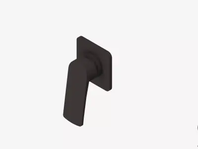 Wall Mixer Tap - Luxury - Mako Low-poly 3D model