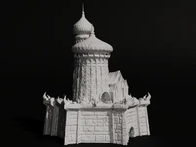 WeisHickman Tower 3D print model