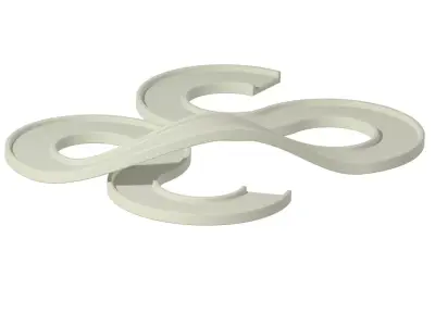 Exquisite Vehicle Track 3D print model