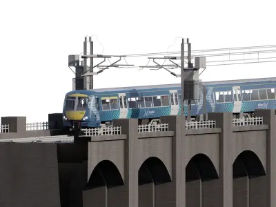 British Rail Class 170 3D model