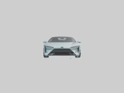 Hybrid Car Model 1 Low-poly 3D model