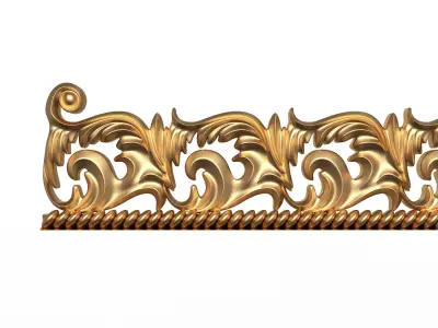 Ornament Decoration Zerengiz Low-poly 3D model