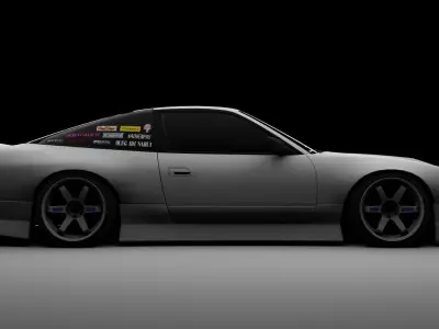 Nissan 180SX 3D model