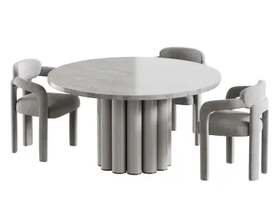 Dining table AMBON 3D model