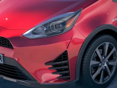 Toyota Prius C 2018  3D model