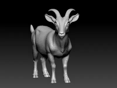 Goat model - decor Urban vibes - 3D print 3D print model