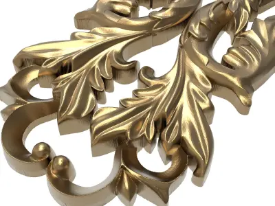  decorative pattern ready for 3D printing 3D model 221