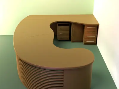  office table 3D model