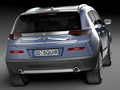 Generic SUV v1 2016 3D model